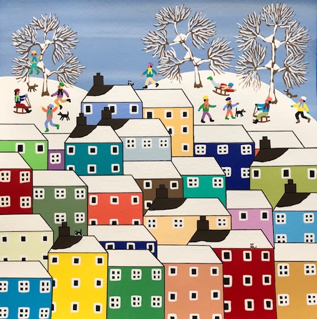 'It's Been Snowing' by artist Gordon Barker
